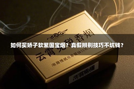 如何买娇子软紫国宝烟？真假辨别技巧不坑钱？